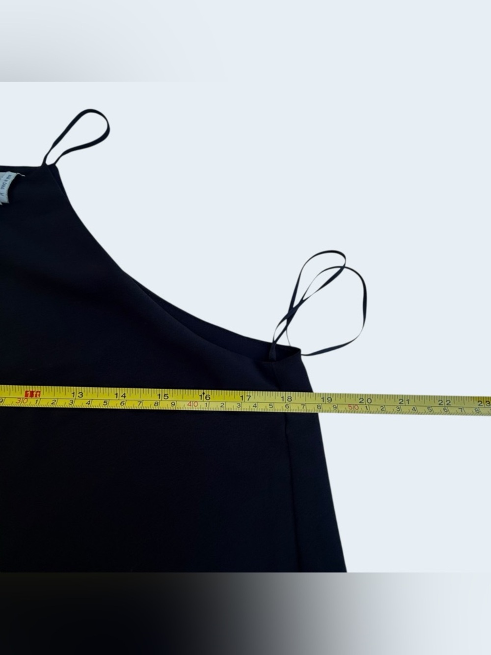 Anthropologie Paper Crane Black Halter Top size Medium - Picture 5 of 5